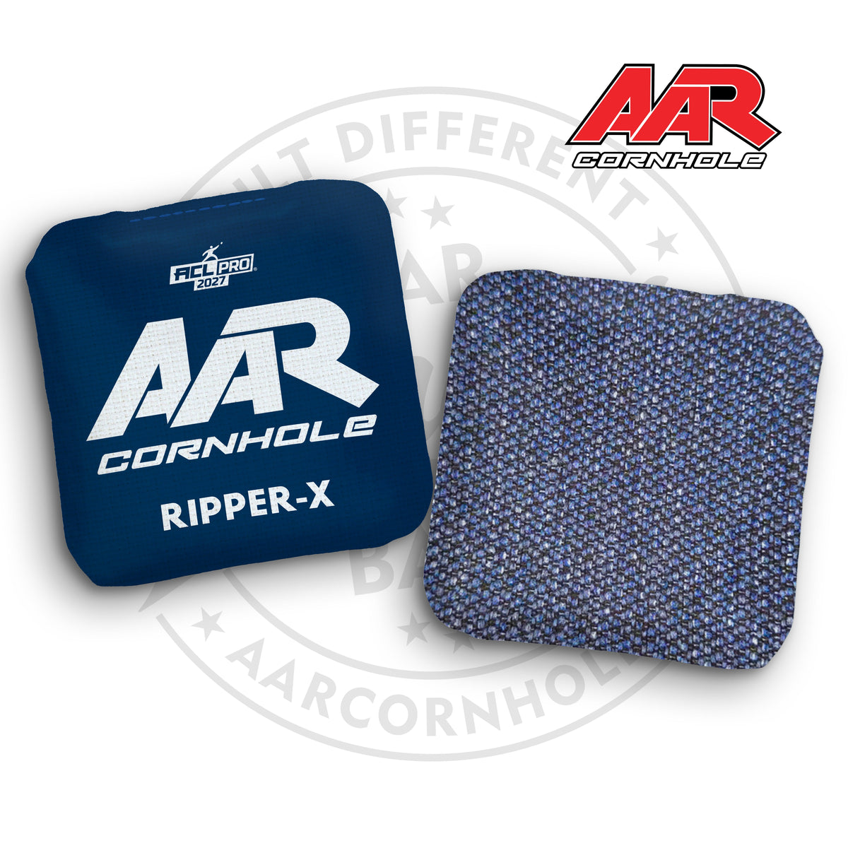 2027 AAR Ripper-X Cornhole Bags - Broadcast Edition - ACL Pro Stamped - SET OF 4