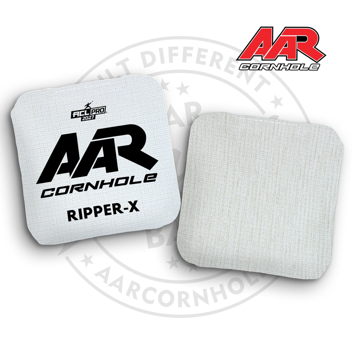 2027 AAR Ripper-X Cornhole Bags - Broadcast Edition - ACL Pro Stamped - SET OF 4