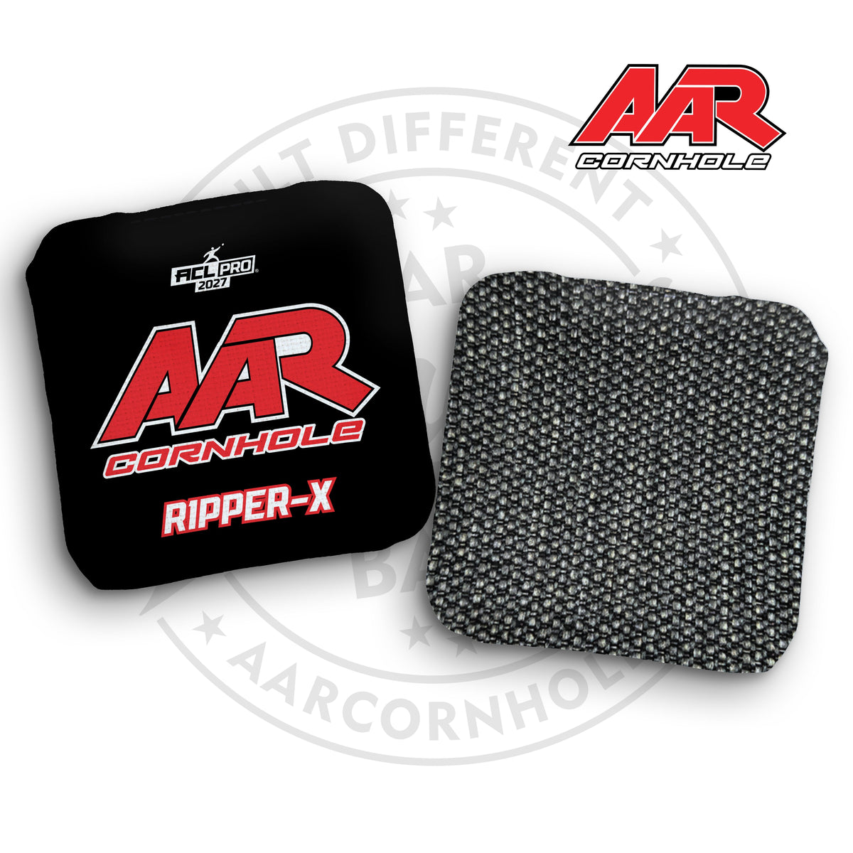 2027 AAR Ripper-X Cornhole Bags - Solid Edition - ACL Pro Stamped - SET OF 4