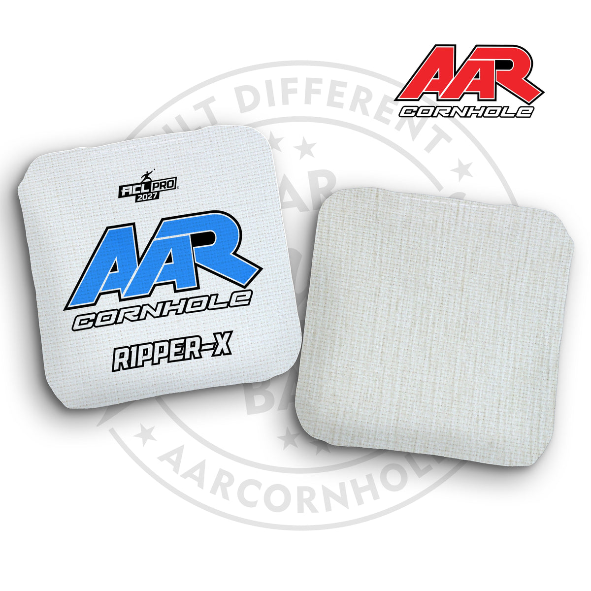 2027 AAR Ripper-X Cornhole Bags - Solid Edition - ACL Pro Stamped - SET OF 4