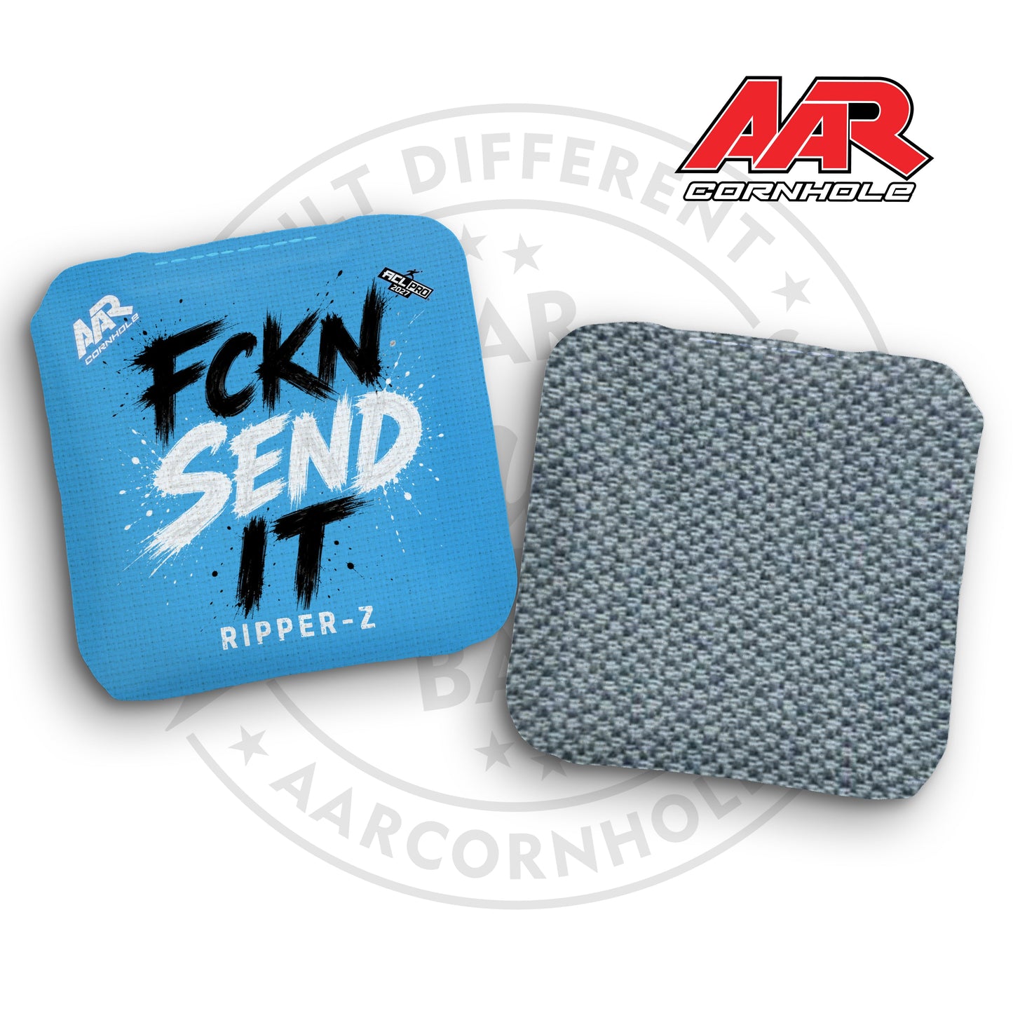 2027 AAR Ripper-Z Cornhole Bags - FCKN SEND IT Edition - ACL Pro Stamped - SET OF 4