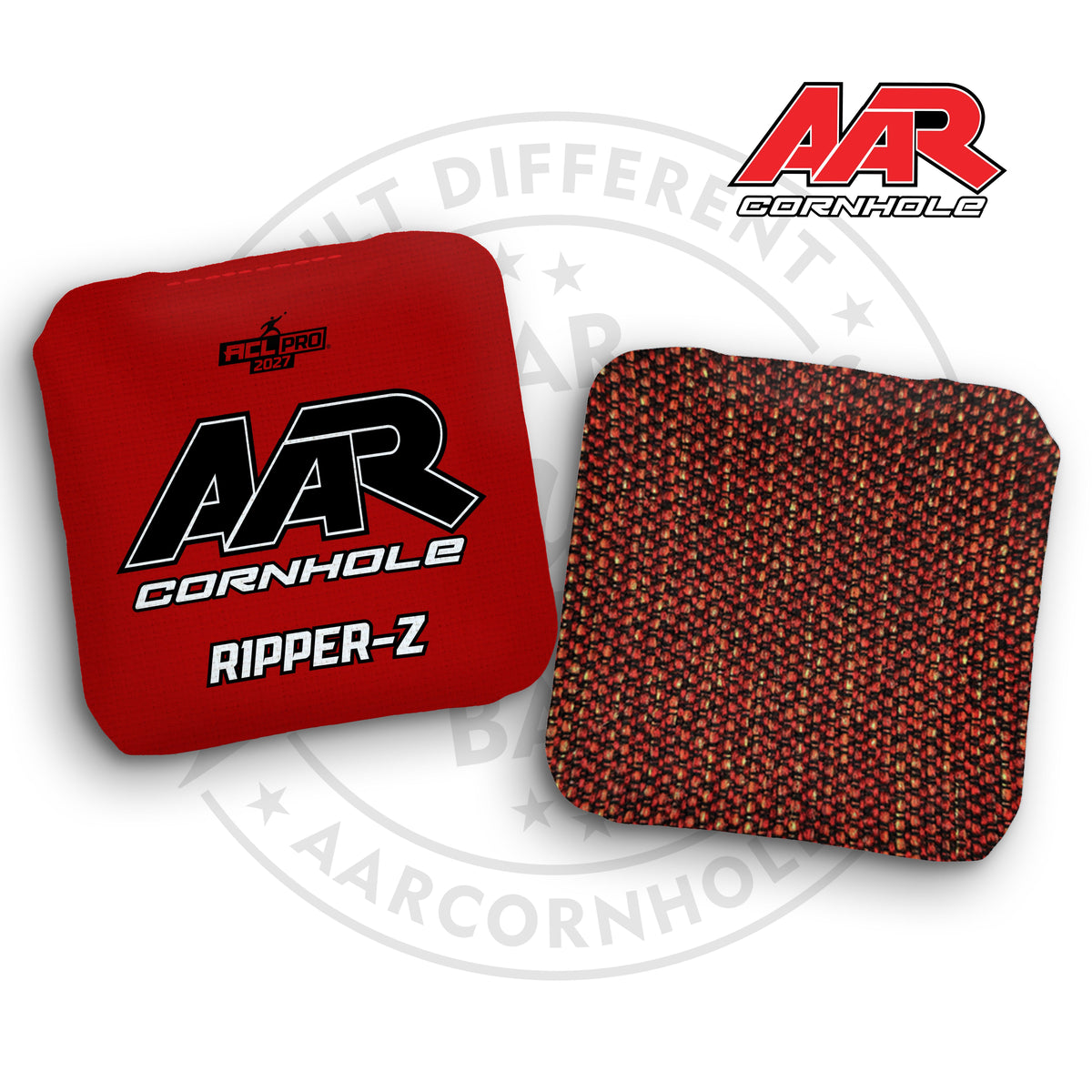 2027 AAR Ripper-Z Cornhole Bags - Solid Edition - ACL Pro Stamped - SET OF 4