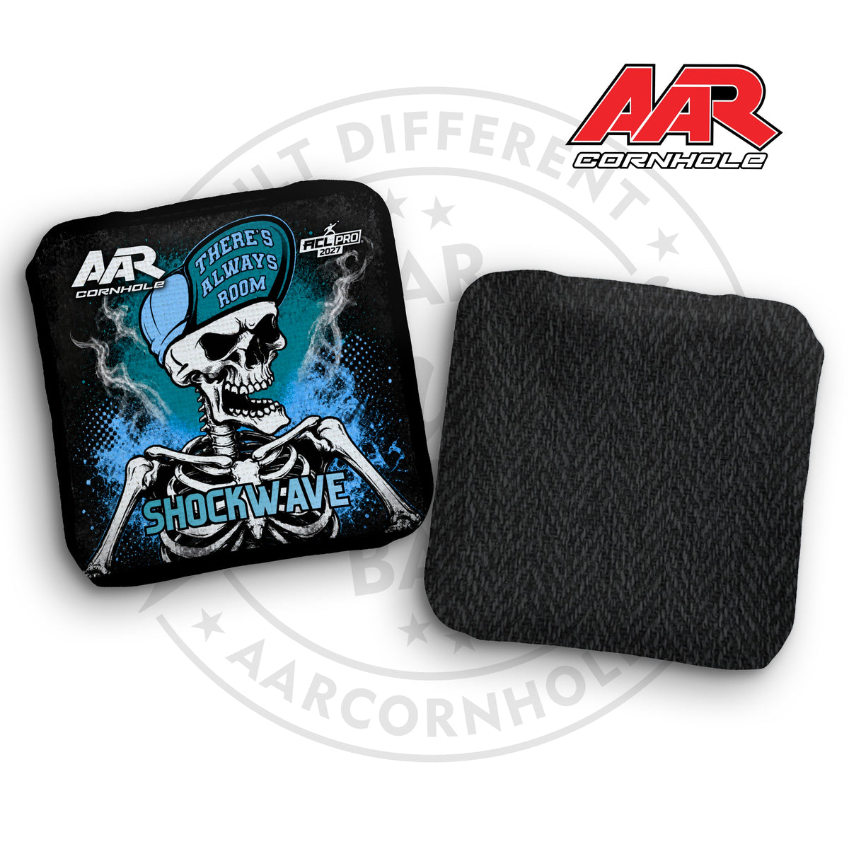 2027 AAR Shockwave Cornhole Bags - Skeleton Edition - ACL Pro Stamped - SET OF 4
