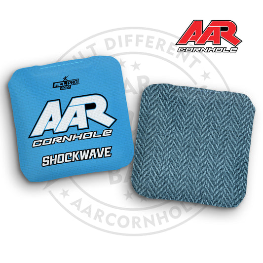 2027 AAR Shockwave Cornhole Bags - Solid Edition - ACL Pro Stamped - SET OF 4