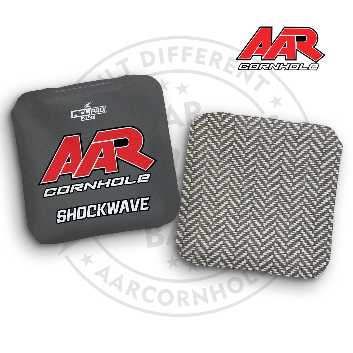 2027 AAR Shockwave Cornhole Bags - Solid Edition - ACL Pro Stamped - SET OF 4