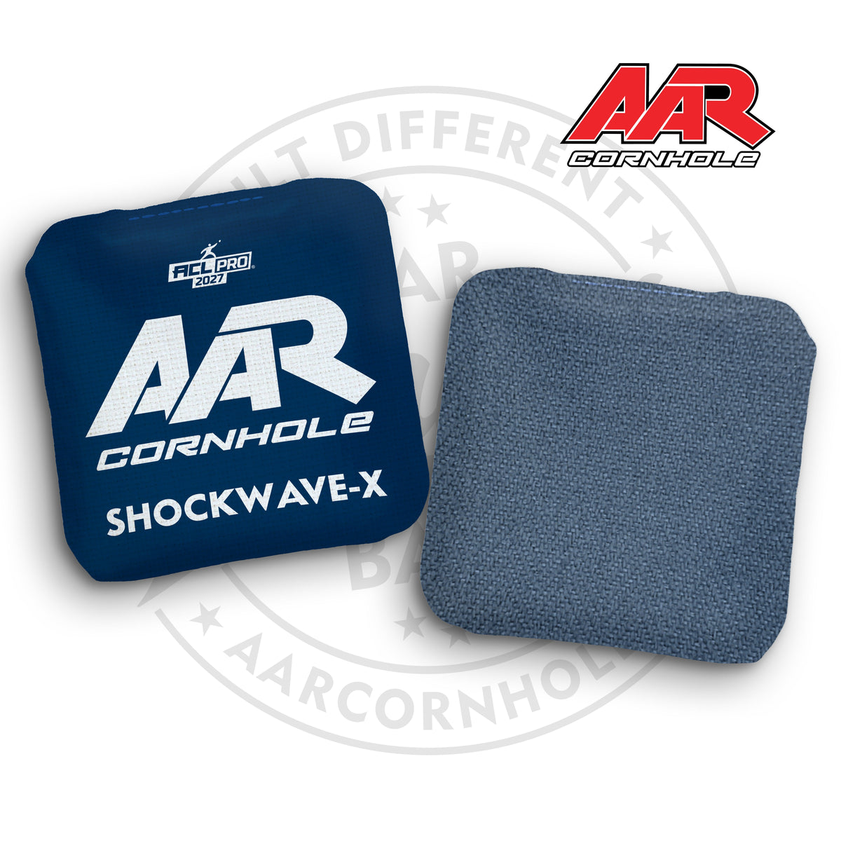 2027 AAR Shockwave-X Cornhole Bags - Broadcast Edition - ACL Pro Stamped - SET OF 4