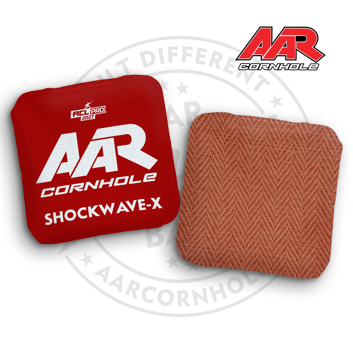 2027 AAR Shockwave-X Cornhole Bags - Broadcast Edition - ACL Pro Stamped - SET OF 4