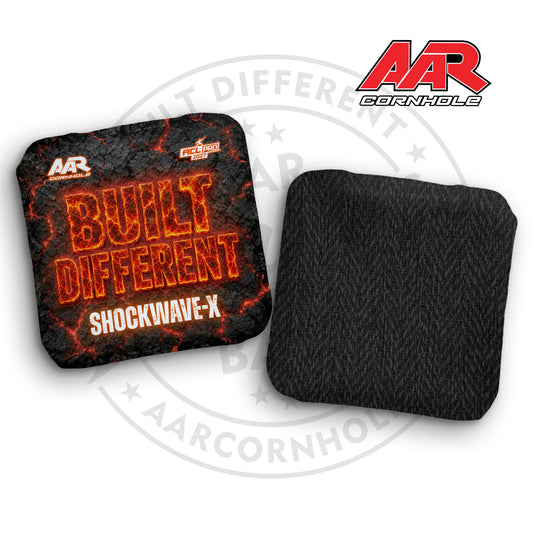 2027 AAR Shockwave-X Cornhole Bags - Built Different Lava Edition - ACL Pro Stamped - SET OF 4
