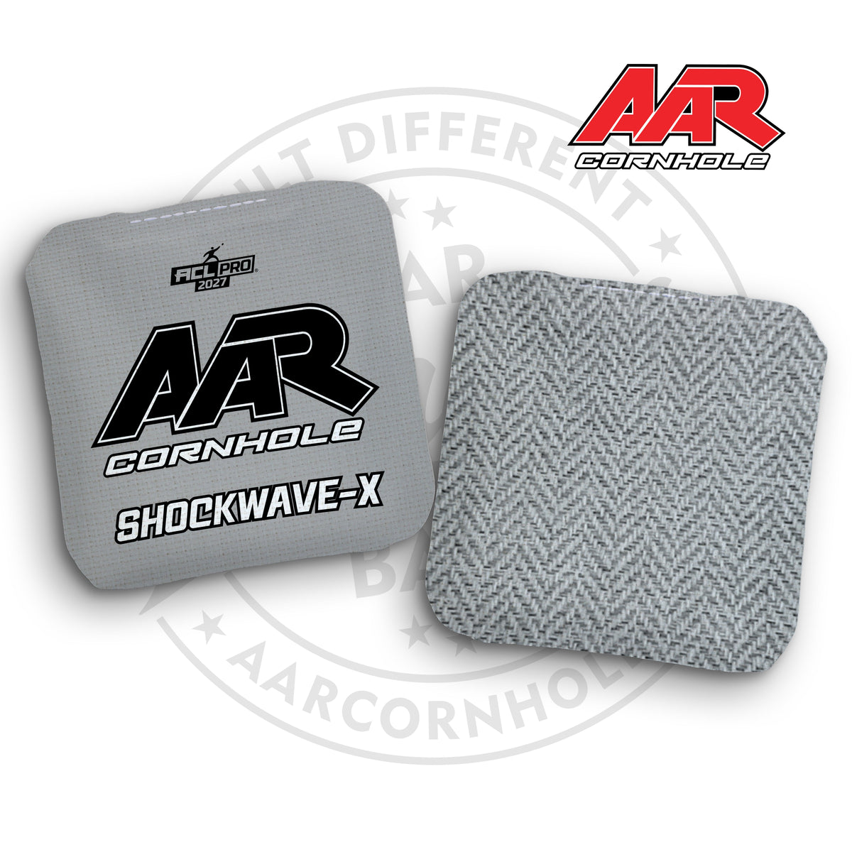 2027 AAR Shockwave-X Cornhole Bags - Solid Edition - ACL Pro Stamped - SET OF 4