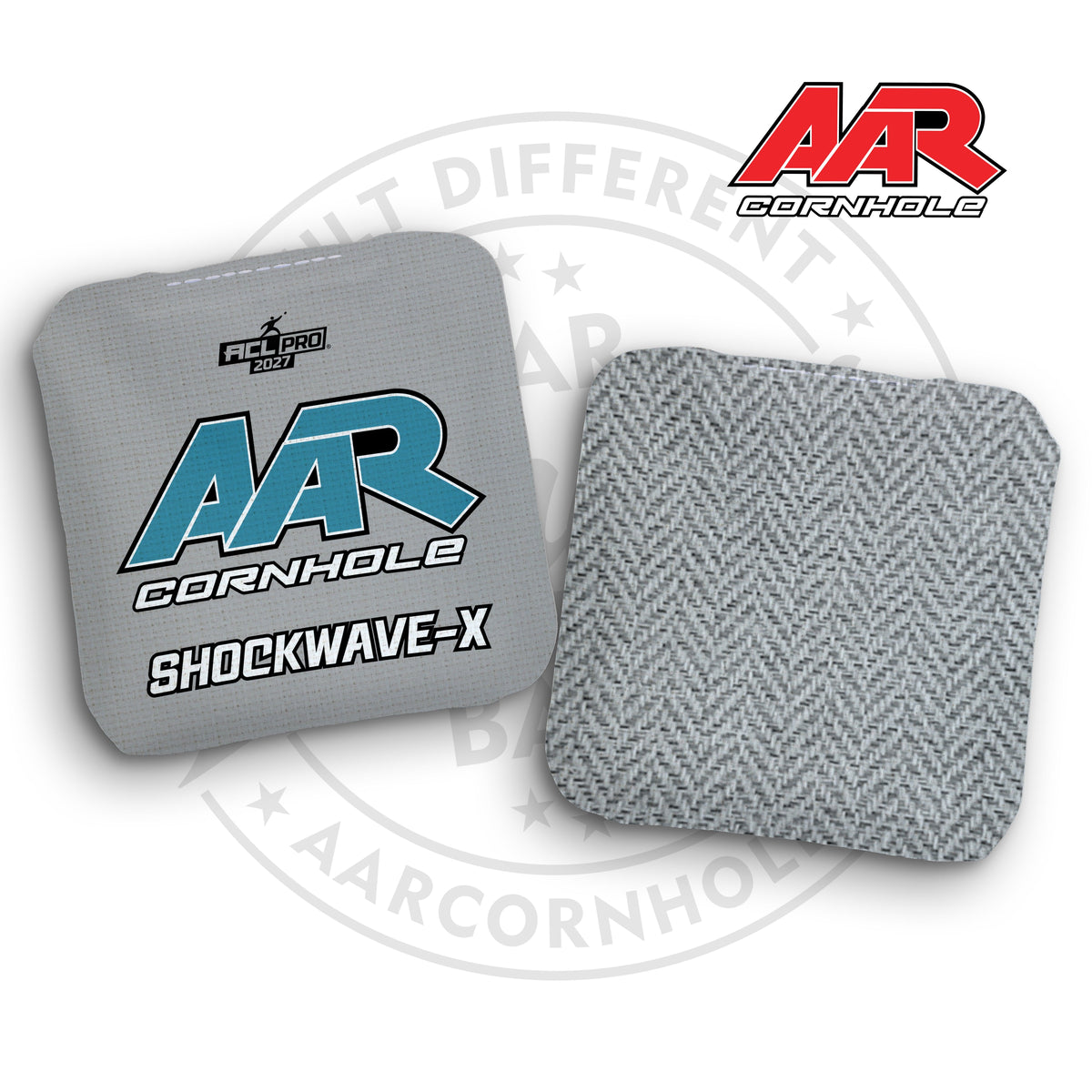 2027 AAR Shockwave-X Cornhole Bags - Solid Edition - ACL Pro Stamped - SET OF 4