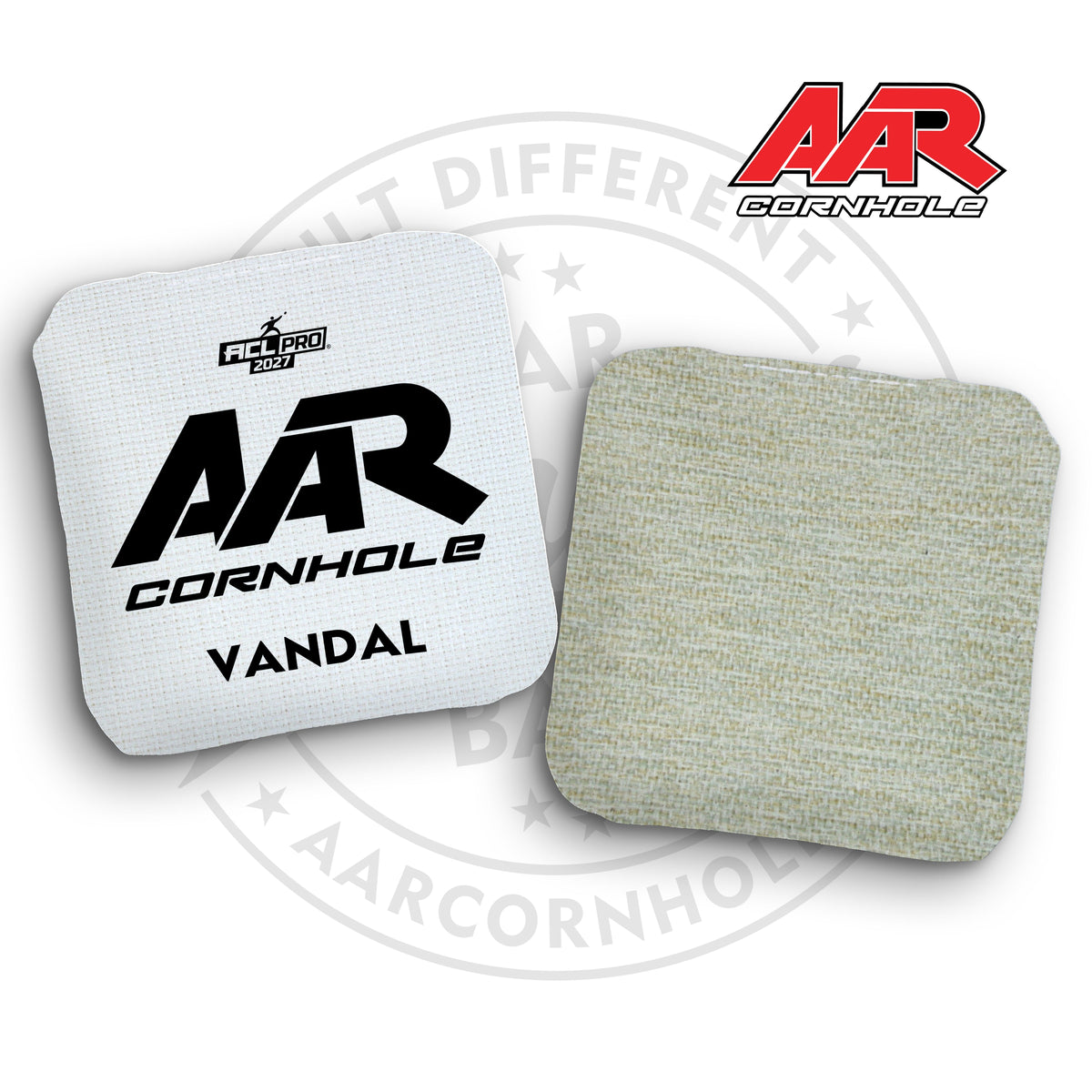 2027 AAR Vandal Cornhole Bags - Broadcast Edition - ACL Pro Stamped - SET OF 4