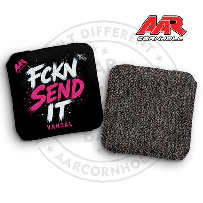 2027 AAR Vandal Cornhole Bags - FCKN SEND IT Edition - ACL Pro Stamped - SET OF 4