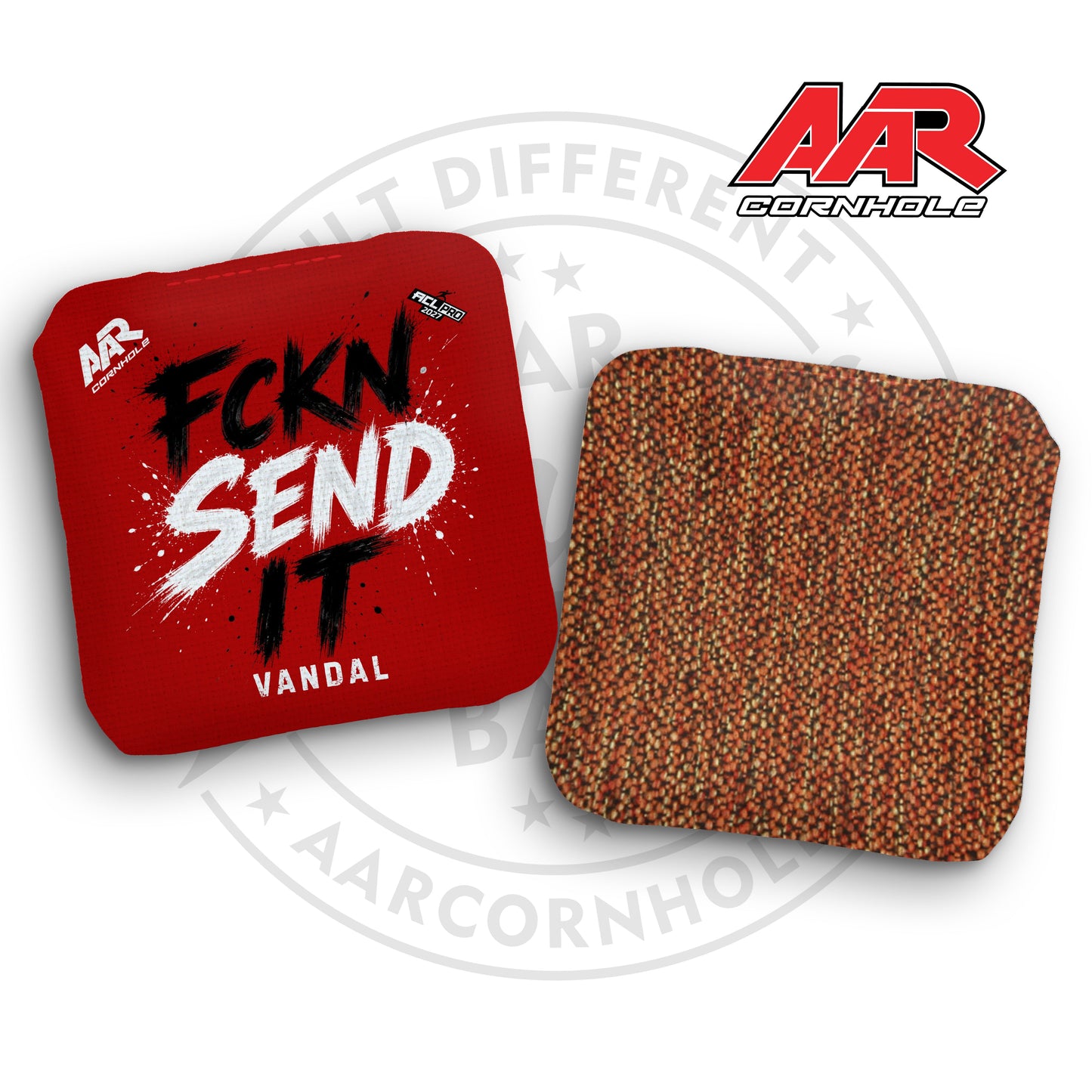 2027 AAR Vandal Cornhole Bags - FCKN SEND IT Edition - ACL Pro Stamped - SET OF 4