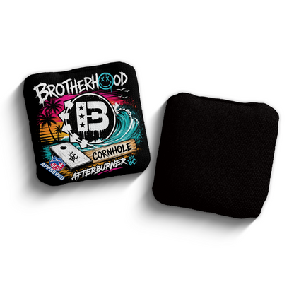 2027 Brotherhood Cornhole Afterburner Beach Punk Edition ACO Stamped Cornhole Bags