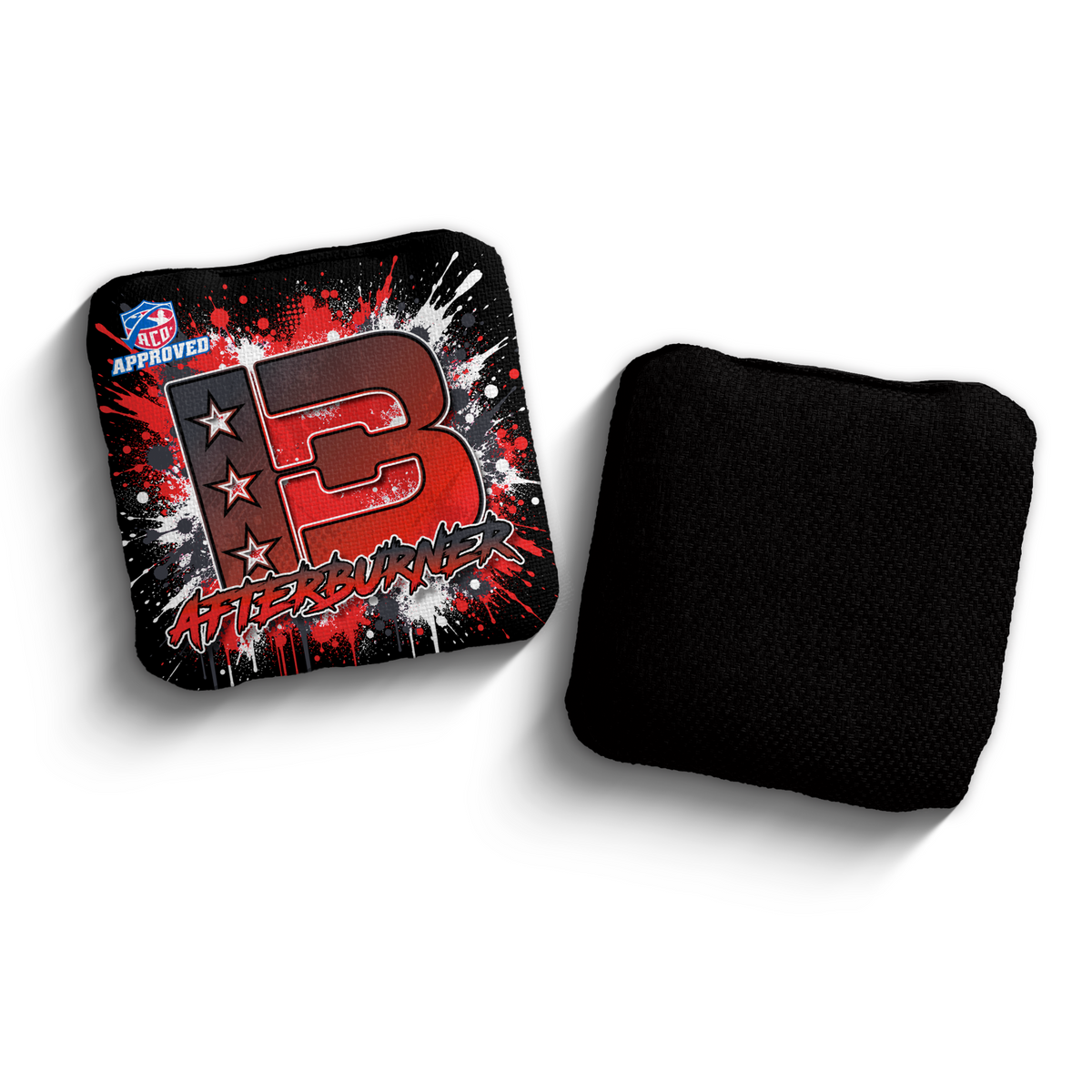 2027 Brotherhood Cornhole Afterburner Splatter Edition ACO Stamped Cornhole Bags