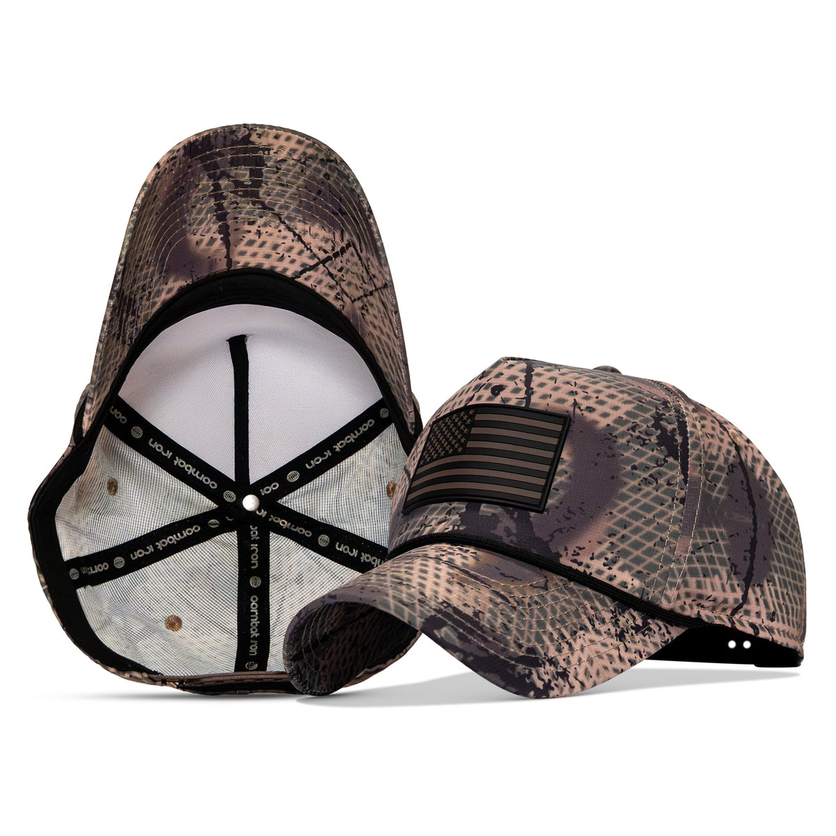 American Flag PVC Patch Waterproof Weekender Snapback