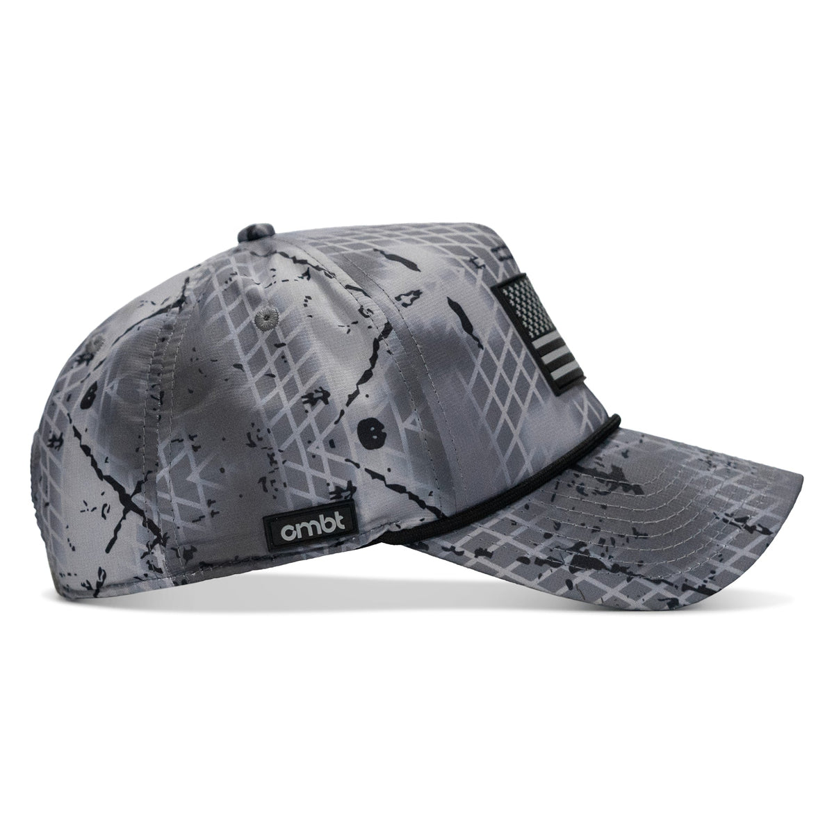 American Flag PVC Patch Waterproof Weekender Snapback