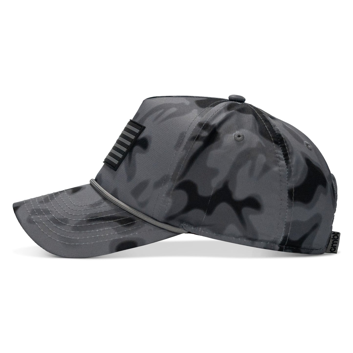 American Flag PVC Patch Waterproof Weekender Snapback