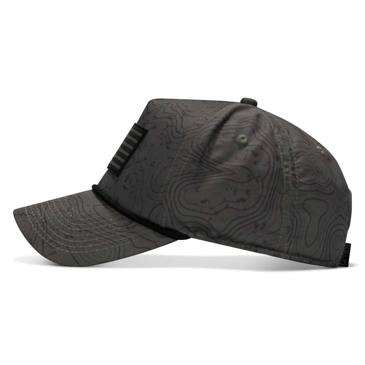 American Flag PVC Patch Waterproof Weekender Snapback