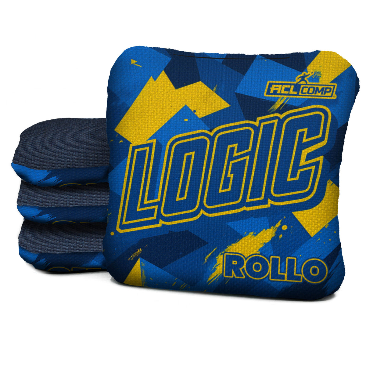 Angle Splat - Blue Yellow - ACL PRO 2026 BAGS - MULTIPLE BAG SERIES - Set of 4 bags