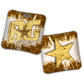 2027 BG Multiple Bag Models - "BROKEN HEX" - ACL Comp Stamped Cornhole Bags - SET OF 4 BAGS