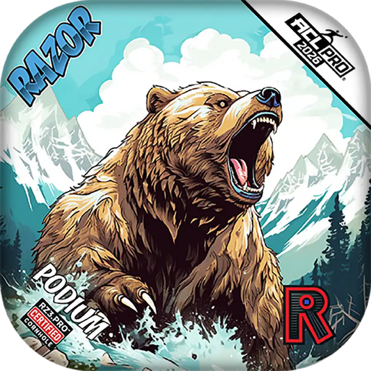 Podium | Alaskan Grizzly | ACL PRO Razor Cornhole Bags