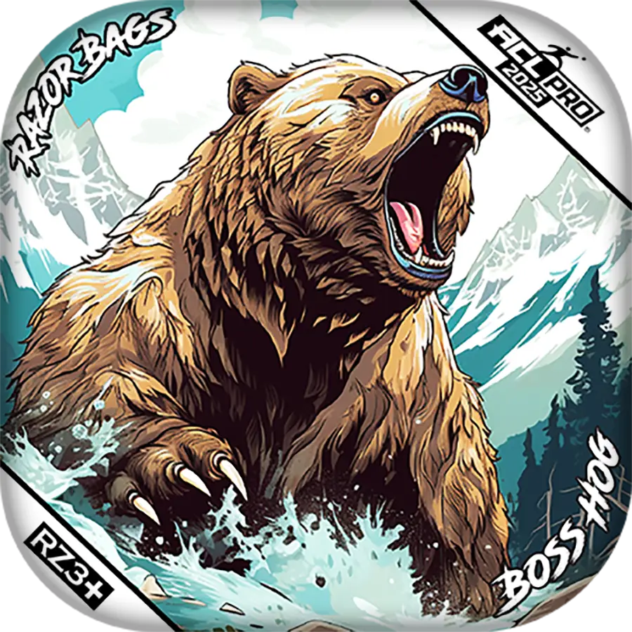 Boss Hog | Alaskan Grizzly | ACL PRO Razor Cornhole Bags