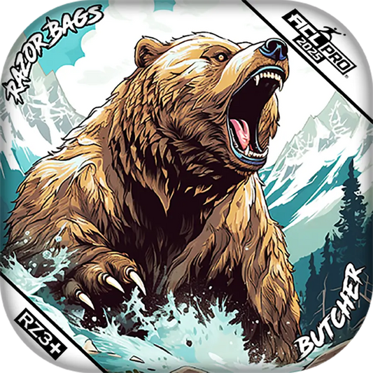 Butcher | Alaskan Grizzly | ACL PRO Razor Cornhole Bags