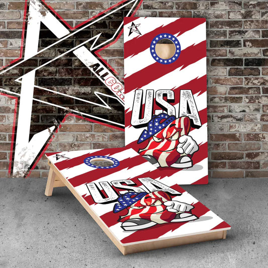 AllCornhole Boards "USA Thuggy" - Multiple Series
