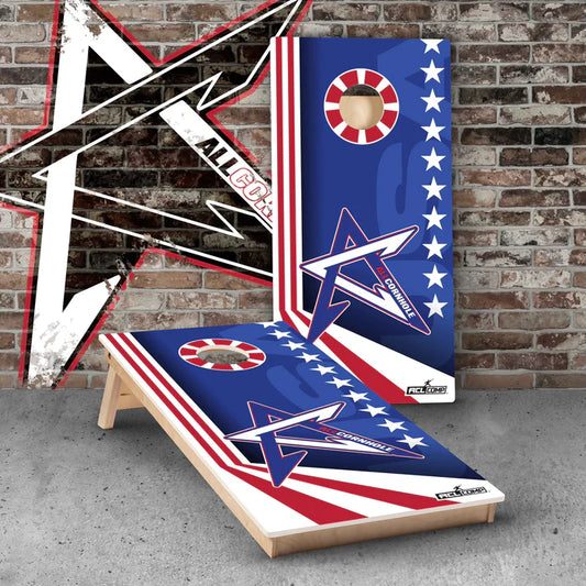 AllCornhole Boards "USA Stripes" - Multiple Series