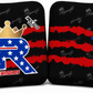 AMERICA REBRAND WHITE/BLACK (R-L-H)