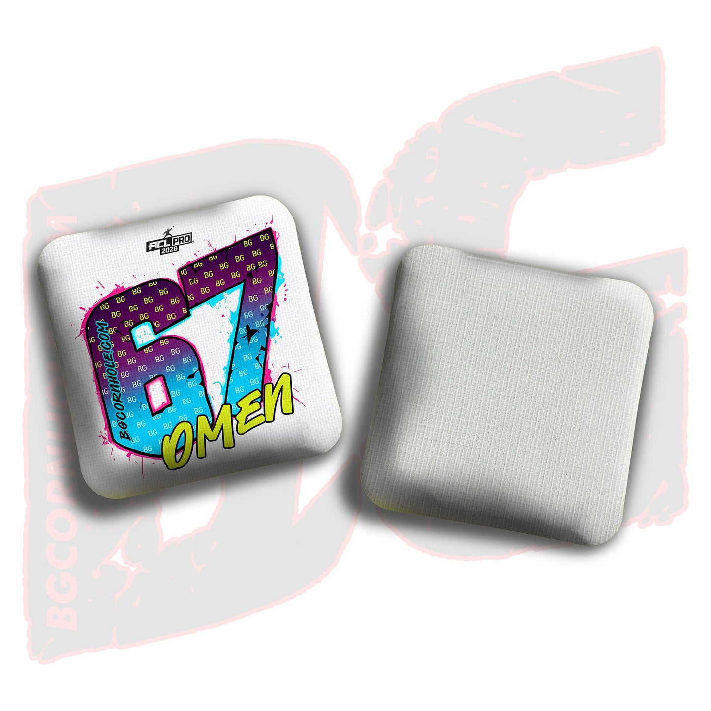 2026 BG Multiple Bag Models"67" - ACL Pro Stamped Cornhole Bags - SET OF 4 BAGS