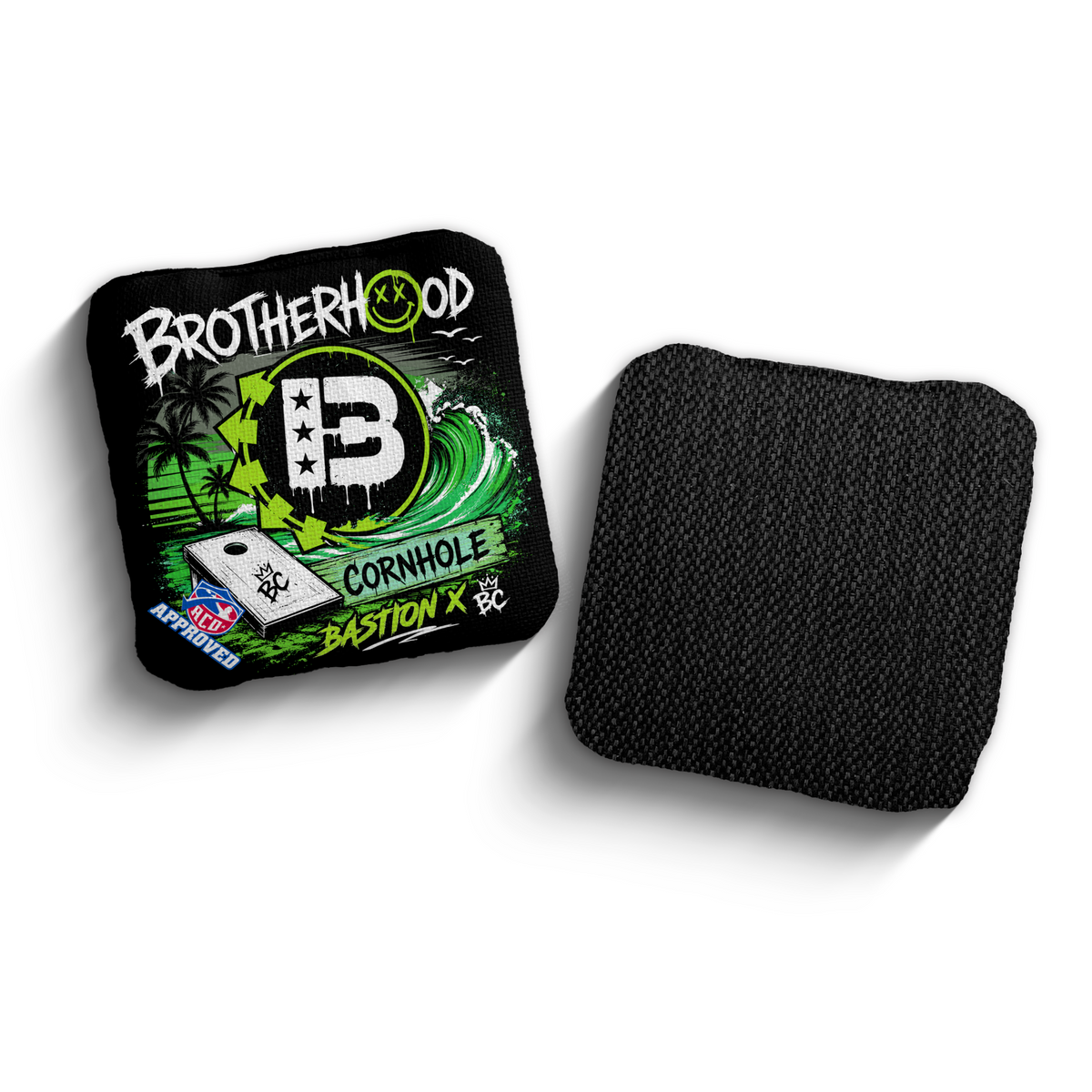 2027 Brotherhood Cornhole Bastion X Beach Punk Edition ACO Stamped Cornhole Bags