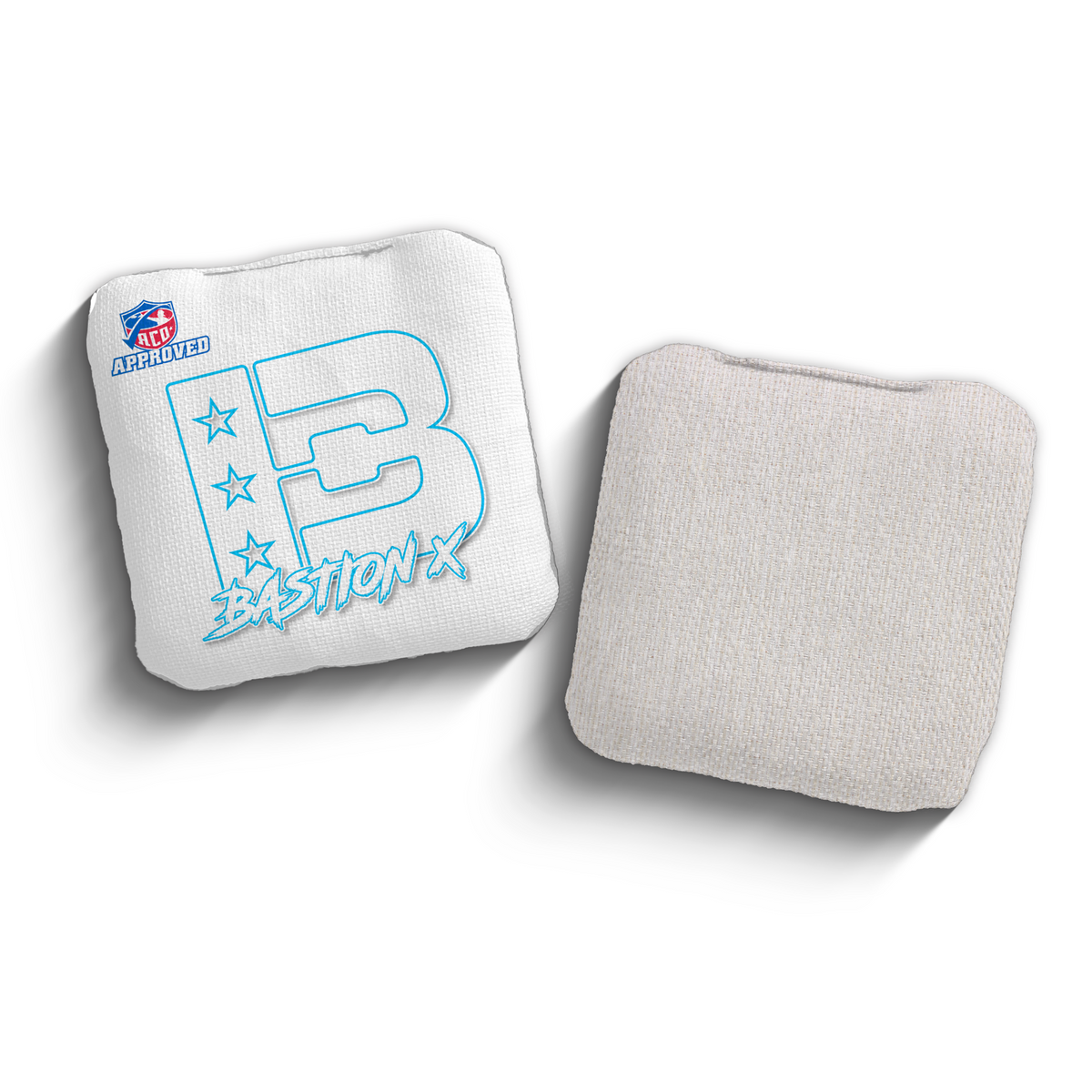 2027 Brotherhood Cornhole Bastion X White Outline Edition ACO Stamped Cornhole Bags