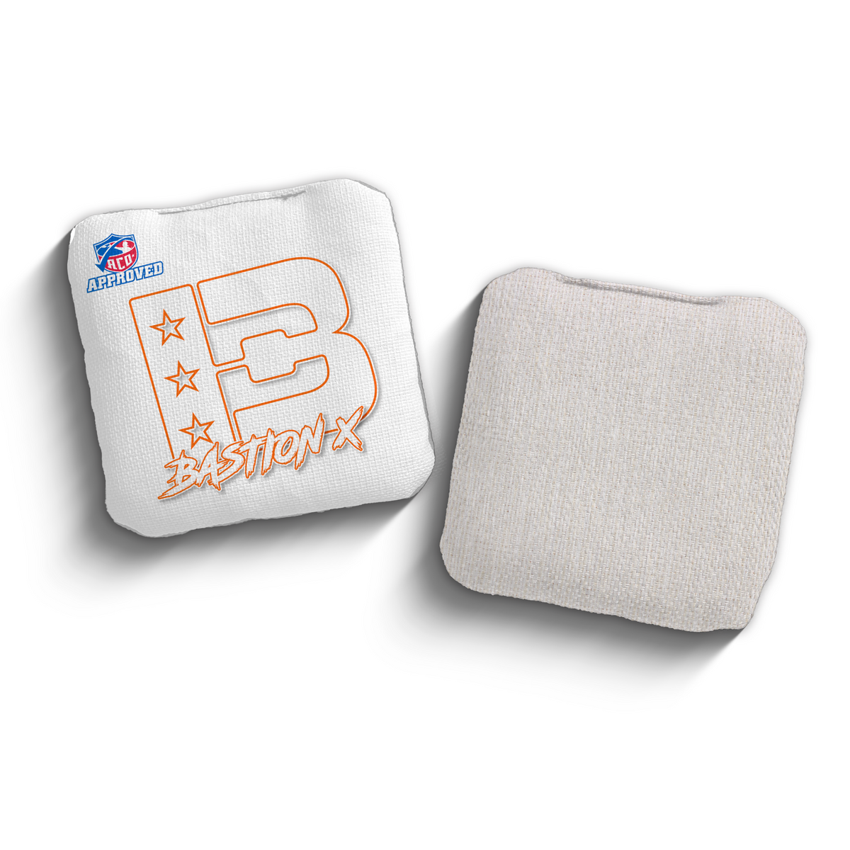 2027 Brotherhood Cornhole Bastion X White Outline Edition ACO Stamped Cornhole Bags