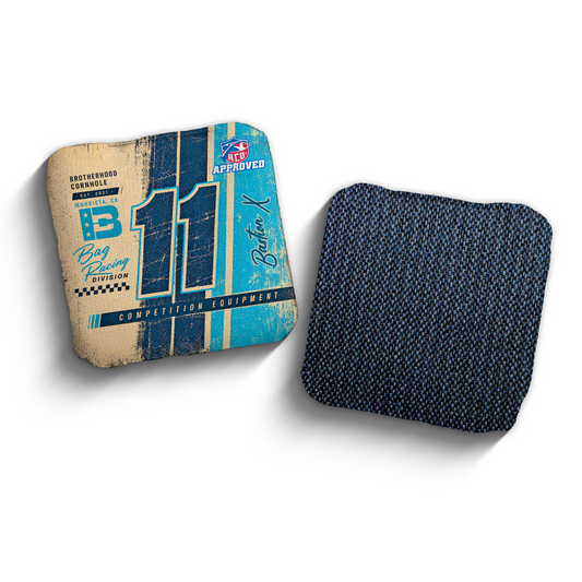 2027 Brotherhood Cornhole Bastion X Pole Position Edition ACO Stamped Cornhole Bags