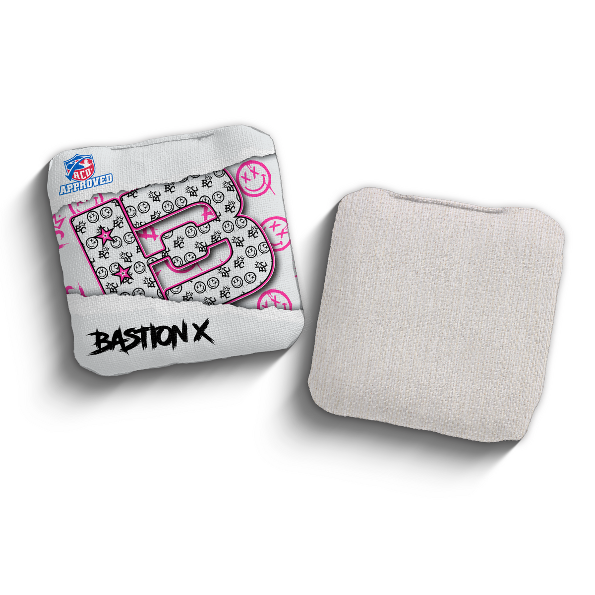 2027 Brotherhood Cornhole Bastion X Torn Smiles Edition ACO Stamped Cornhole Bags