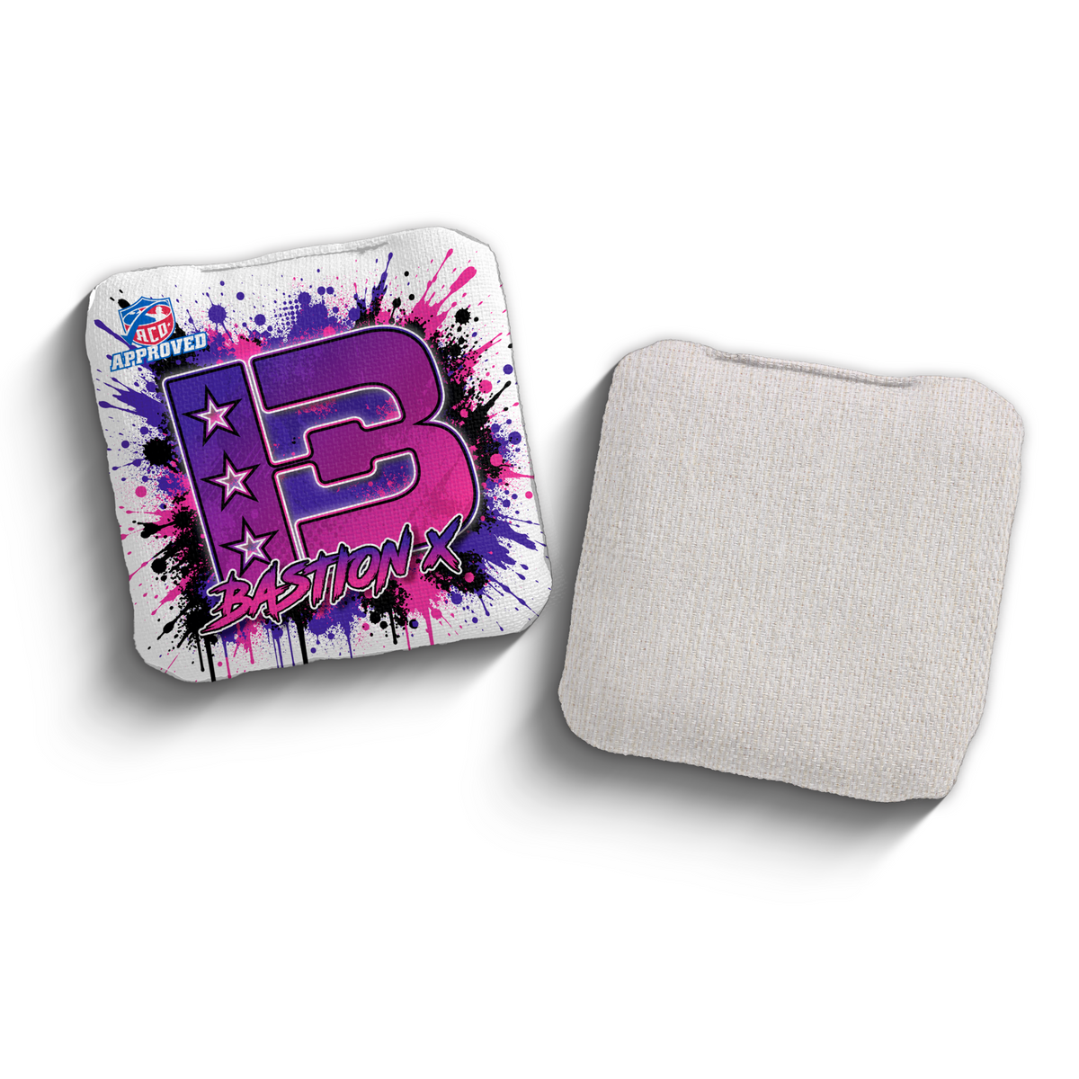 2027 Brotherhood Cornhole Bastion X Splatter Edition ACO Stamped Cornhole Bags