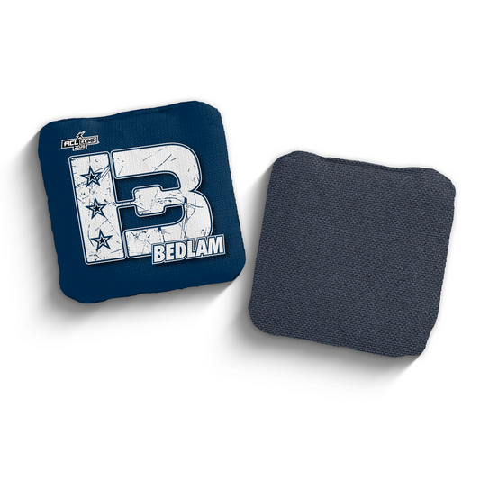 2026 Brotherhood Cornhole Bedlam National East Division ACL Comp Stamped Cornhole Bags