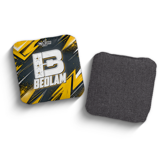 2027 Brotherhood Cornhole Bedlam Surge Edition ACL Comp Stamped Cornhole Bags