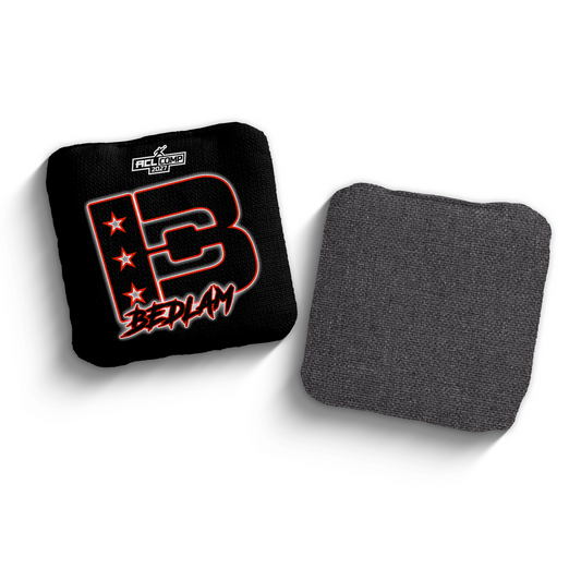 2027 Brotherhood Cornhole Bedlam Outline Edition ACL Comp Stamped Cornhole Bags