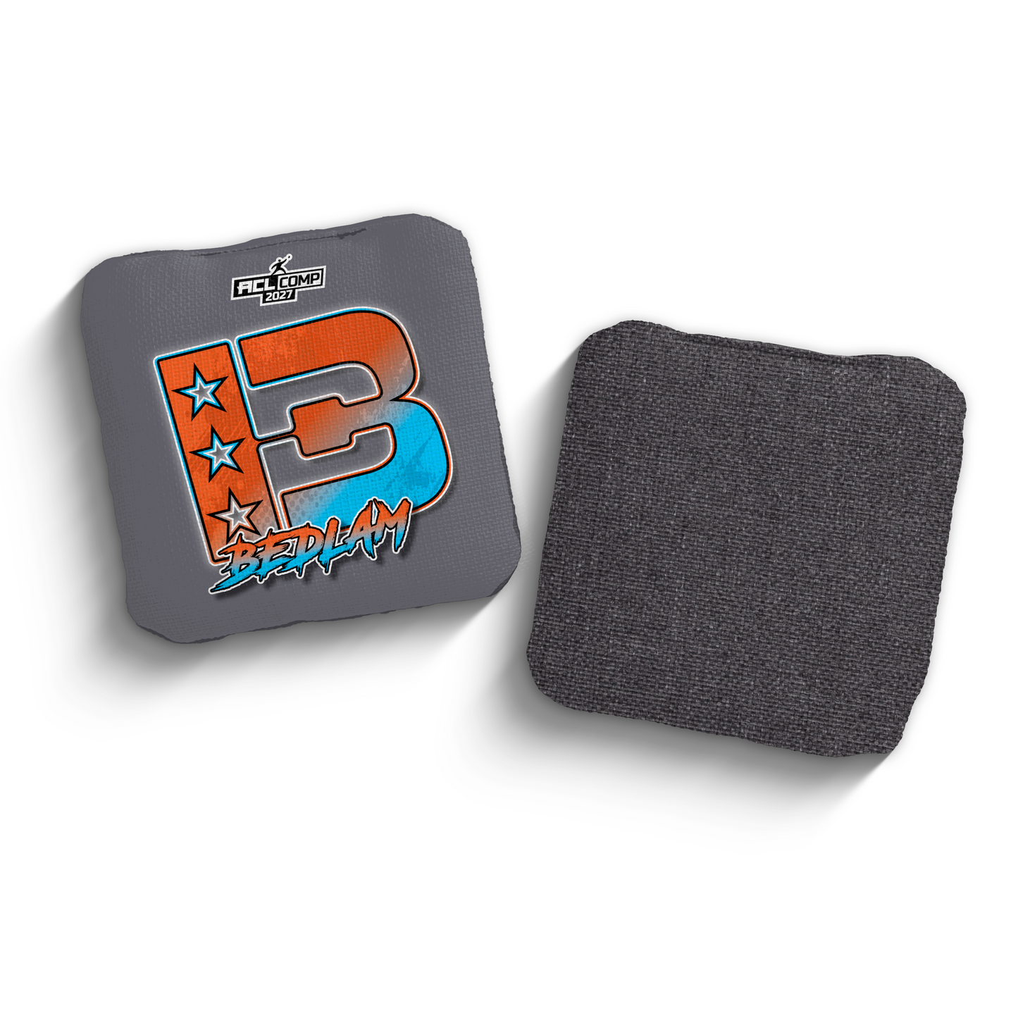 2027 Brotherhood Cornhole Bedlam Broadcast Edition ACL Comp Stamped Cornhole Bags