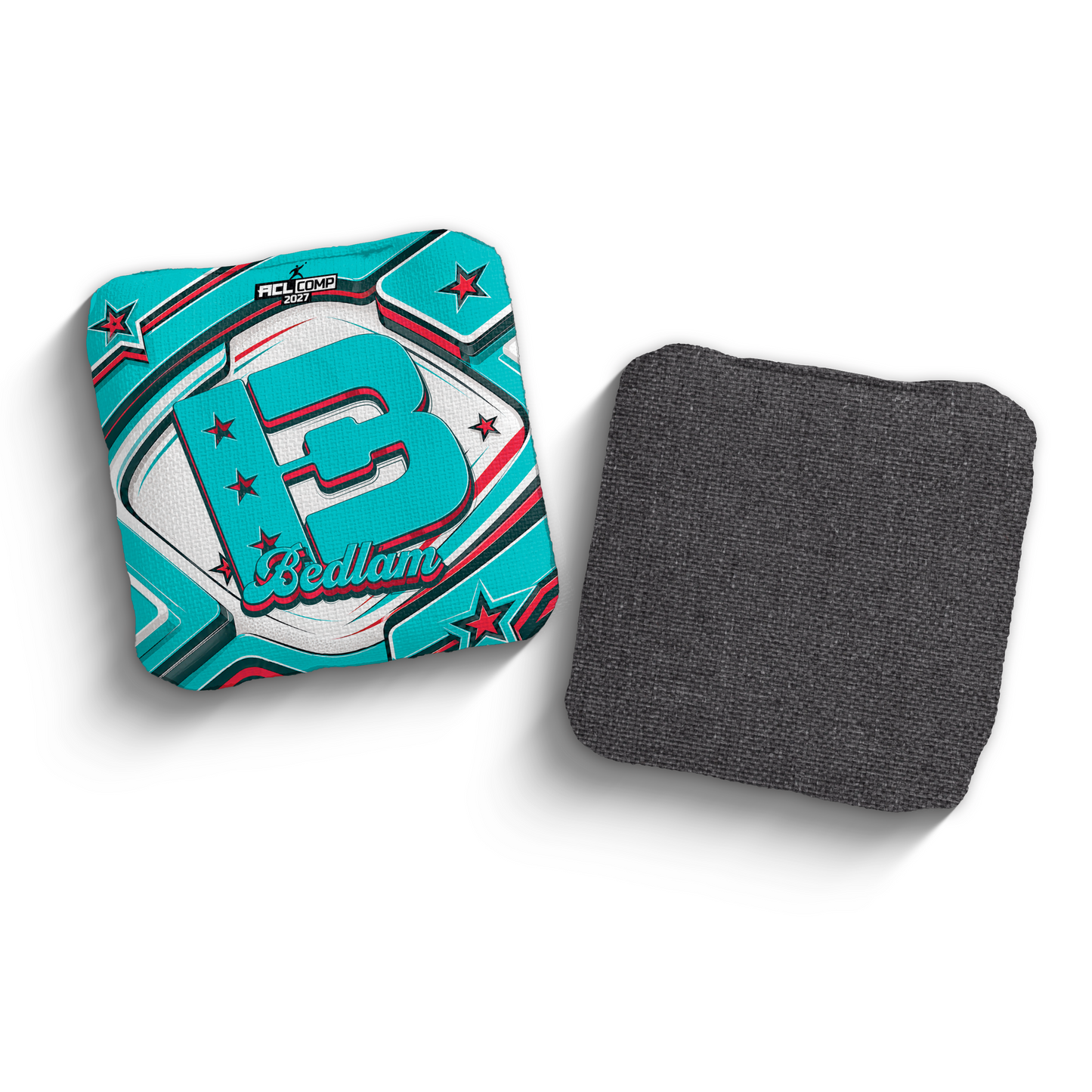 2027 Brotherhood Cornhole Bedlam Cartoon Edition ACL Comp Stamped Cornhole Bags