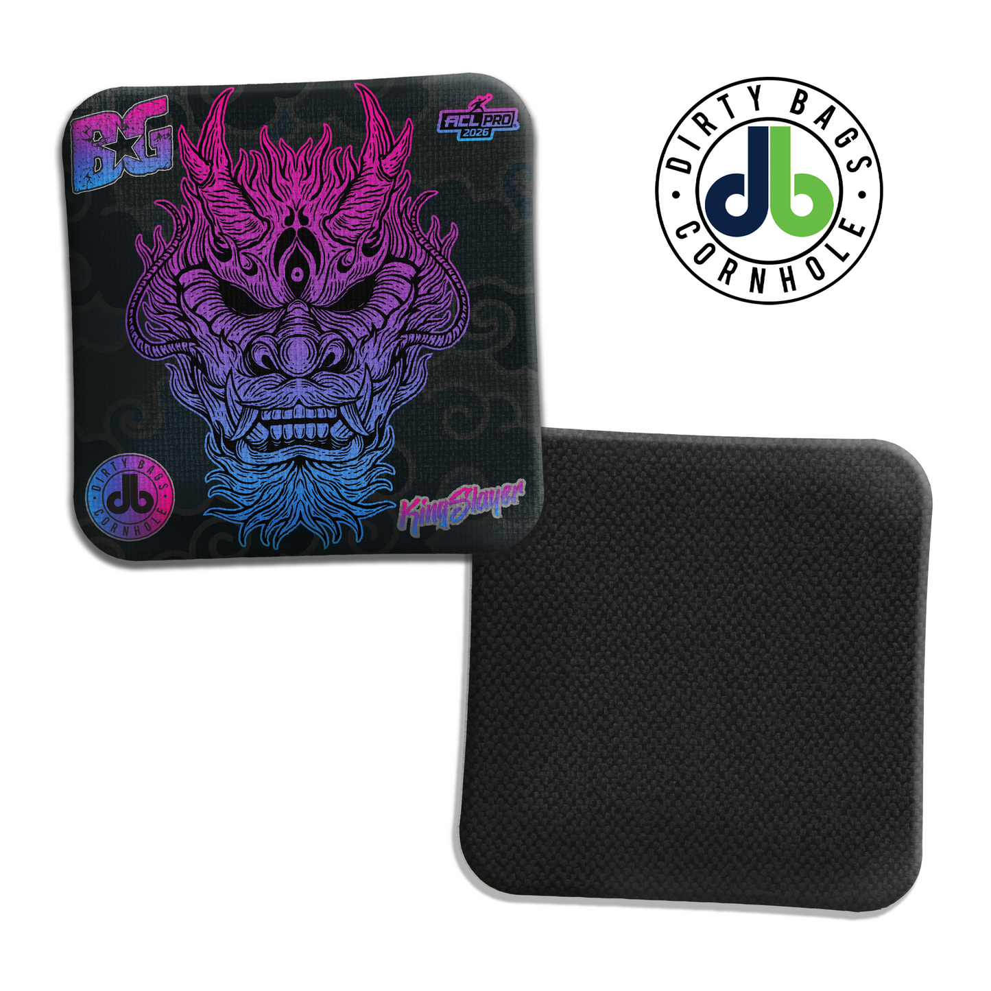 BG Cornhole Bags - Kingslayer - "Dragon Head"