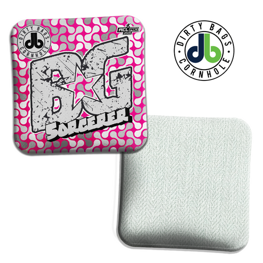 BG Cornhole - Wizard, Wizard L, Sorcerer - Puzzle Camo Pink