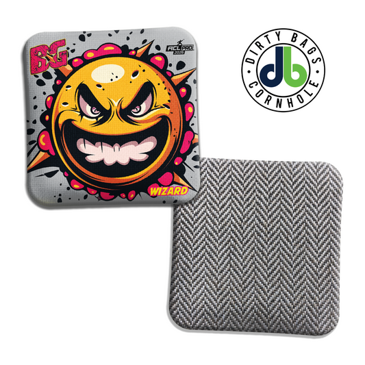 BG Cornhole Bags - Smiley Face - Wizard L / Wizard / Sorcerer