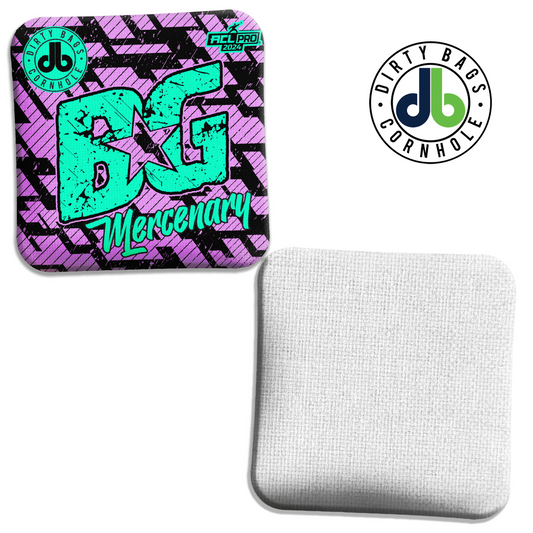 BG Cornhole Bags - Abstract Lilac Edition - Multiple Bag Types
