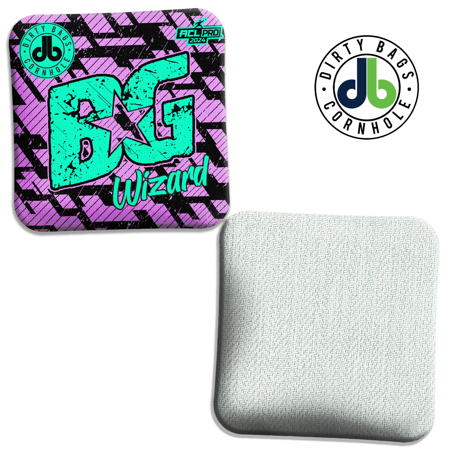BG Cornhole Bags - Abstract Lilac Edition - Multiple Bag Types