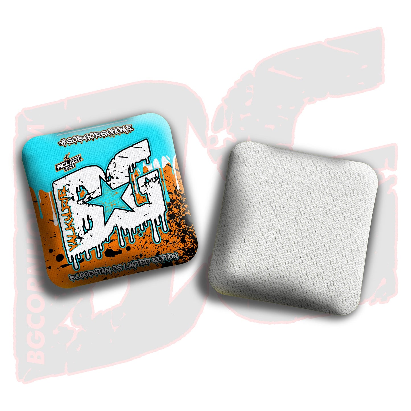 2025 Multiple Bag Models “OG Bloodstain” - ACL Pro Stamped Cornhole Bags - SET OF 4 BAGS