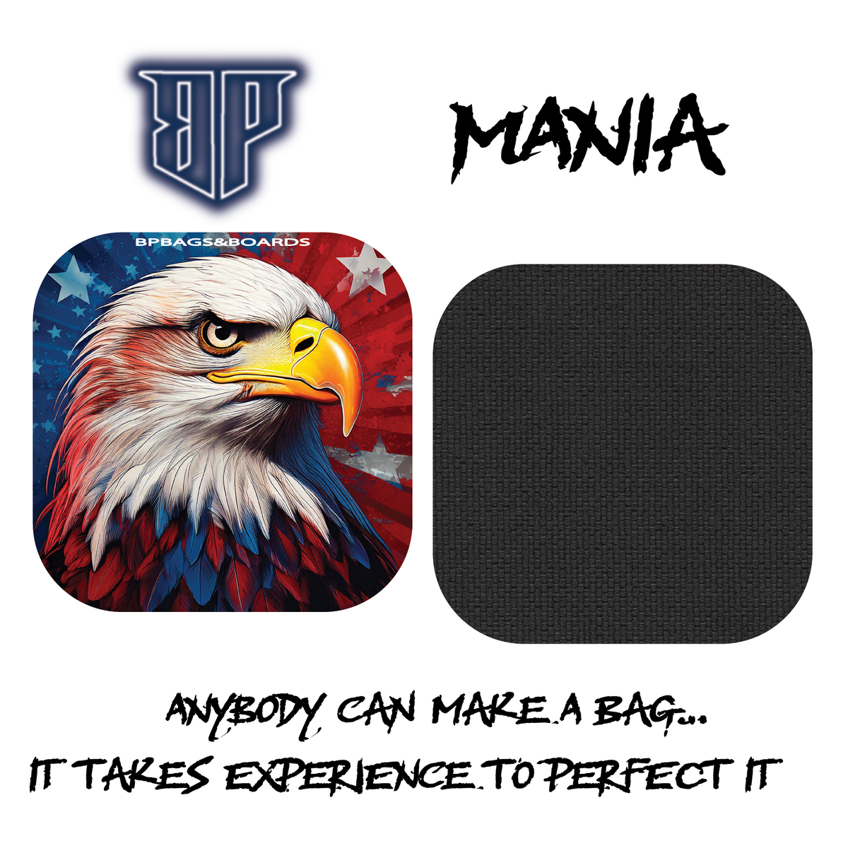 BP Mania American Flag Backyard Cornhole Bags